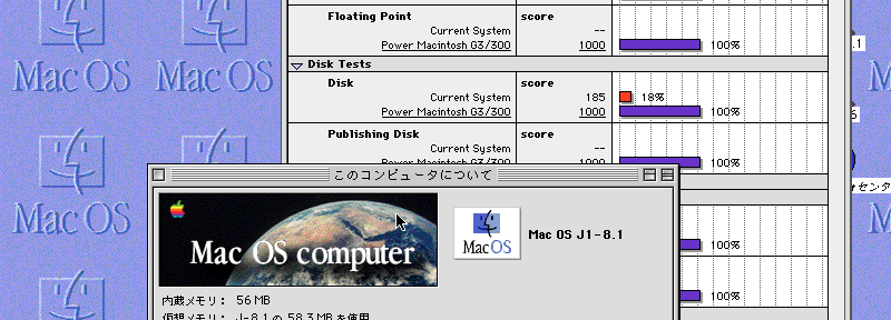 为几台Classic电脑「跑分」